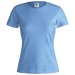 Camiseta de mujer Color KEYA en algodón 150 g/m2, camiseta clásica publicidad