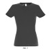 Miniature du produit T-shirt femme manches courtes couleur 150 g sol's - miss - 11386c 2