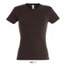 Miniature du produit T-shirt femme manches courtes couleur 150 g sol's - miss - 11386c 5