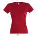 Camiseta mujer manga corta color 150 g sol's - miss - 11386c, Textiles Solares... publicidad