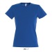 T-shirt femme manches courtes couleur 150 g sol's - miss - 11386c cadeau d’entreprise