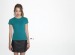 Miniatura del producto Camiseta mujer manga corta color 150 g sol's - miss - 11386c 0