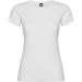 Kurzarm-T-Shirt mit körpernahem Schnitt JAMAICA (Weiß, Kindergrößen) Geschäftsgeschenk