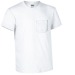 Camiseta blanca de bolsillo 1er precio regalo de empresa
