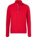 Maillot running demi-zip Homme - James Nicholson cadeau d’entreprise