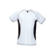 Camiseta técnica 100% poliéster transpirable de 135 g/m2 con costuras reforzadas, Camisa deportiva transpirable publicidad