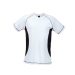 T-shirt technique 100% polyester respirant 135g/m2 et coutures renforcées regalo d'azienda