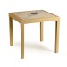 Table rectangulaire par éléments effet rotin cadeau d’entreprise