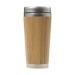 Miniatura del producto Taza de viaje termo de bambú (400 ml) 0