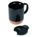 Miniature du produit Mug personnalisable en céramique 350 ml avec couvercle 1