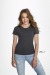 Tee-shirt femme col rond ajusté - REGENT FIT WOMEN - Blanc cadeau d’entreprise