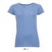 Miniature du produit Tee-shirt femme col rond mixed women - couleur 2