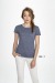 Miniatura del producto Camiseta cuello redondo mixto mujer - color 0