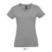 T-shirt femme col V 190g Imperial, textile Sol's publicitaire