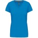 T-Shirt, Damen, Kurzarm, V-Ausschnitt Kariban, Kariban-Textilien Werbung