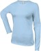 Tee-shirt femme manches longues encolure ronde Kariban, Textile Kariban publicitaire