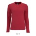 T-shirt 190g manches longues Imperial femme, textile Sol's publicitaire