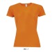 Tee-shirt femme manches raglan sporty women - couleur, textile Sol's publicitaire