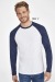 Miniature du produit Tee-shirt homme bicolore manches longues raglan - FUNKY LSL - 3XL 0