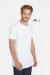 Tee-shirt homme long - MAGNUM MEN - Blanc cadeau d’entreprise