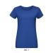 Camiseta entallada de punto con cuello redondo para mujer - MARTIN WOMEN, Textiles Solares... publicidad