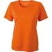 Miniaturansicht des Produkts Unifarbenes, technisches T-Shirt für Frauen mit kurzen Ärmeln. 1