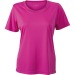 Miniaturansicht des Produkts Unifarbenes, technisches T-Shirt für Frauen mit kurzen Ärmeln. 2