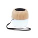 Haut-parleur sans fil en bambou, Enceinte en bois ou bambou publicitaire