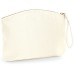 Ecological toilet bag in organic cotton - small size, make-up bag promotional