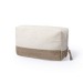 Cotton and hessian bag, toiletries kit promotional