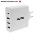 Product thumbnail Yoriyoi - 6a - 3 usb and type-c 60w smart charger 0