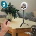 Miniature du produit YUBIWA - Perche Selfie Bluetooth 3-en-1 avec Anneau Lumineux et Trépied 2
