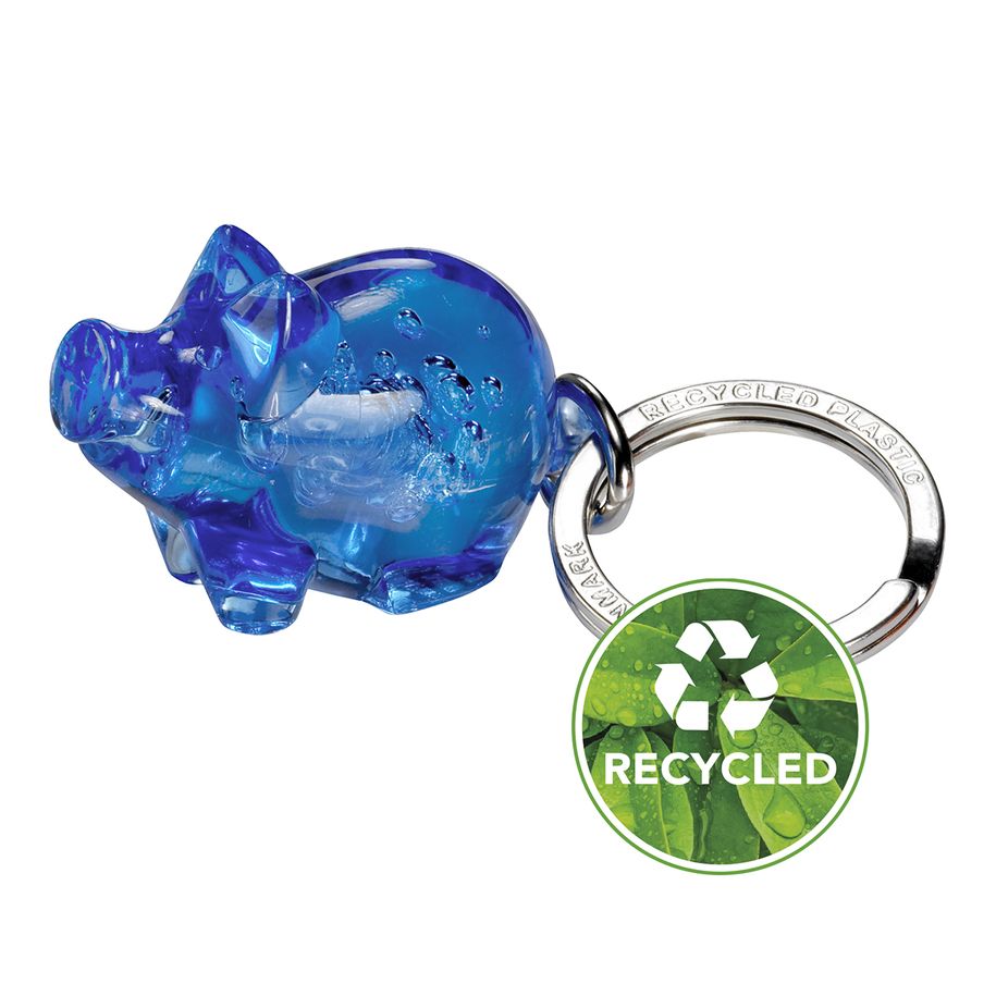 Porte-clés Cochon Mignon - Avec LED Clignotante - Cadeau Rigolo - Neuf