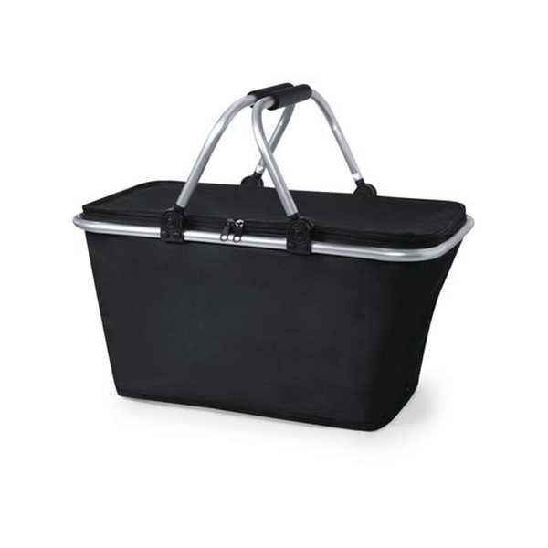 Panier De Courses Isotherme Pliable 18L Gris - Sac Isotherme Pique-Nique Avec Poignées Et Fermeture Éclair Sac Froid Chaud Courses 18 Litres