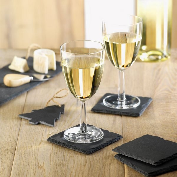Sous verre en ardoise – Toi et moi Cadeaux