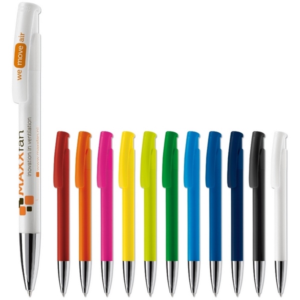 Bolígrafo personalizable de punta metálica de avalon hardcolour, Bolígrafos, Bolígrafos