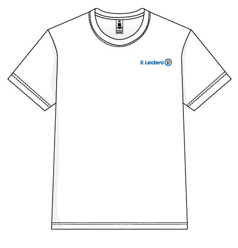 T-shirt blanc enfant