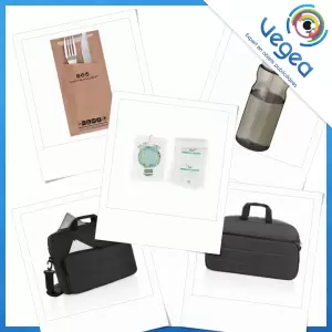 Cadeaux d'entreprise écologiques, durables ou écoresponsables, personnalisés avec votre logo| Goodies Vegea