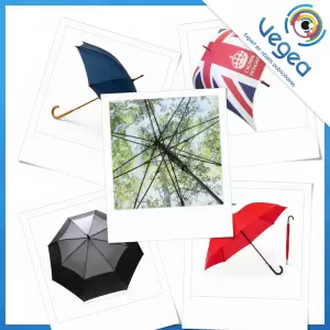 Parapluie publicitaire, personnalisé avec votre logo