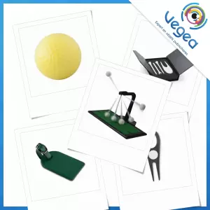 Accessoires de golf publicitaires personnalisés avec votre logo | Goodies Vegea