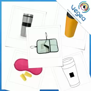 Accessoires publicitaires de voyage, personnalisés avec votre logo | Goodies Vegea