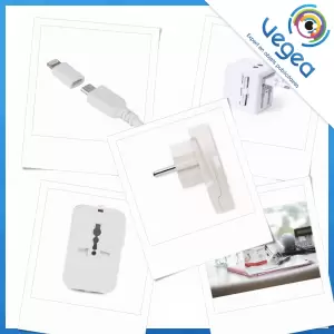 Adaptateur USB publicitaire | Adaptateurs USB personnalisés avec logo | Goodies Vegea