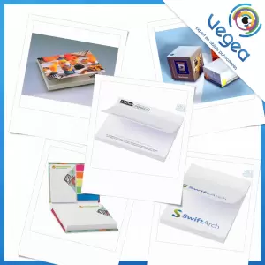 Aperçu de produits de type Bloc Post-it adhésif repositionnable publicitaire personnalisé