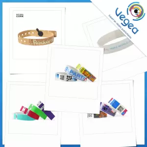 Aperçu de produits de type bracelet divers publicitaire personnalisé