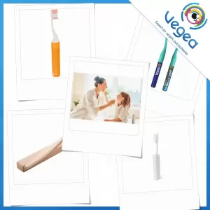 Brosse à dents publicitaire, personnalisée avec votre logo | Goodies Vegea