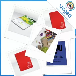 Aperçu de produits de type cahier à spirales publicitaire personnalisé