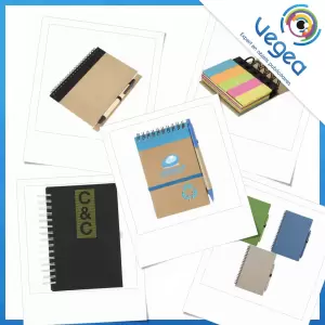 Aperçu de produits de type carnet à spirales publicitaire personnalisé