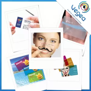 Carte de fidélité ou carte d'adhérent ou carte de membre, personnalisée avec votre logo | Goodies Vegea