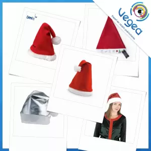 Aperçu de produits de type chapeau de Noël publicitaire personnalisé