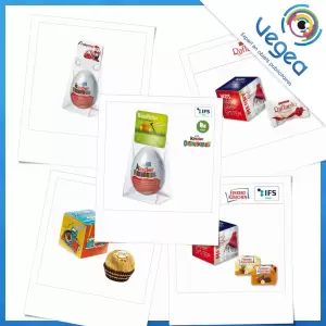 Chocolats Ferrero personnalisés avec votre logo | Grossiste | Goodies Vegea